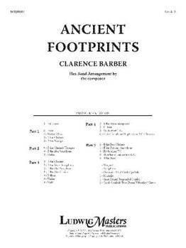 Paperback Ancient Footprints: Flex Band, Conductor Score Book