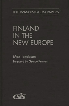 Hardcover Finland in the New Europe Book