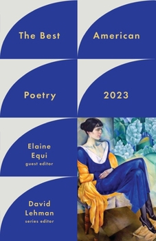 Hardcover The Best American Poetry 2023 Book