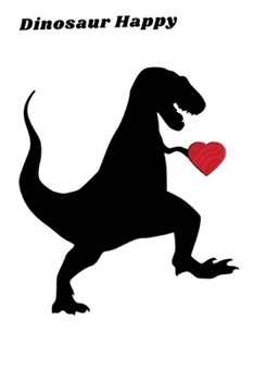 Paperback Dinosaur Happy: Valentine's Day Red Book