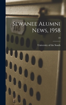 Hardcover Sewanee Alumni News, 1958; 24 Book