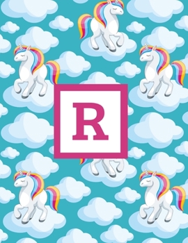 R: Letter Monogrammed Unicorn Daily Planner January 2020 - December 2020 Appointment Book Day Schedule For Women Girls - Cute Magical Animal (8.5"x11")