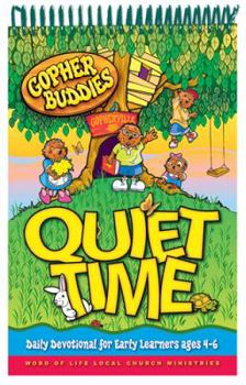 Spiral-bound Gopher Buddies Quiet Time: Daily Devotional for Early Learners Ages 4-6 Book