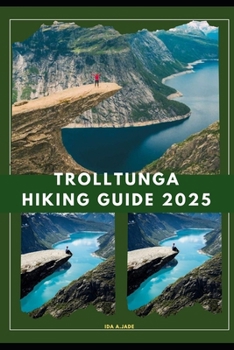 Paperback Trolltunga Hiking Guide 2025 Book