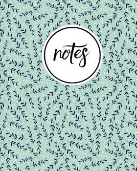 Paperback Notes: Floral Print Blue (1) - Cute Writing Notebook For School, Home & Office - [Classic] Book