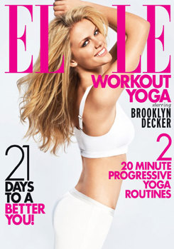 DVD Elle: Workout Yoga Starring Brooklyn Decker Book