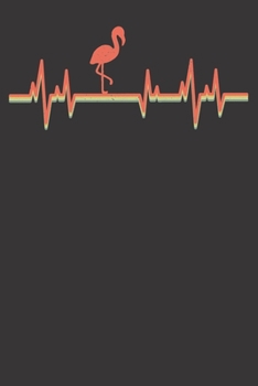 Paperback Notebook: Flamingo College Ruled 6x9 120 Pages Book