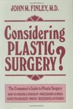 Hardcover Considering Plastic Surgery? Book