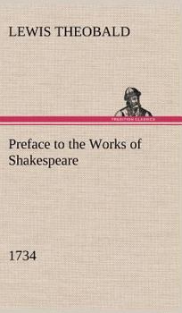Hardcover Preface to the Works of Shakespeare (1734) Book