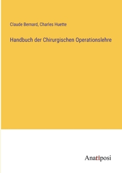 Paperback Handbuch der Chirurgischen Operationslehre [German] Book