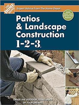 Hardcover Patios and Landscape Construction 1-2-3 Book