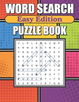 Paperback Word Search Easy Edition: Large Print Word Find Puzzles For Adults [Large Print] Book
