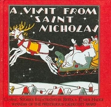 Hardcover Hader Illustrated Series: Visit from Saint Nick Book