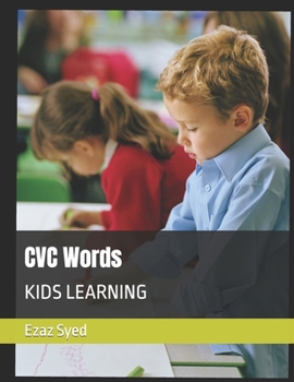 Paperback CVC Words: Kids Learning Book