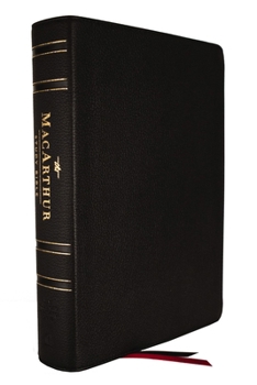 Leather Bound Nasb, MacArthur Study Bible, 2nd Edition, Genuine Leather, Black, Comfort Print: Unleashing God's Truth One Verse at a Time Book