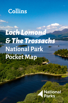 Paperback Loch Lomond National Park Pocket Map Book