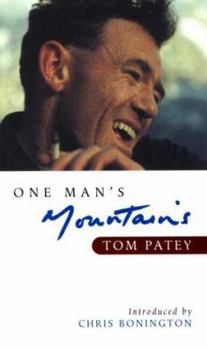 Paperback One Man's Mountains: Essays and Verses Book