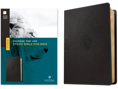 NLT Courage for Life Study Bible for Men, Filament-Enabled Edition
