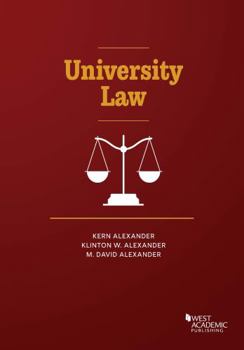 Paperback University Law (American Casebook Series) Book