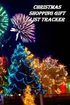 Paperback Christmas Shopping Gift List Tracker: The Ultimate Gift List Organizer Book