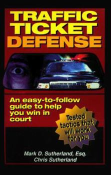 Paperback Traffic Ticket Defense Book