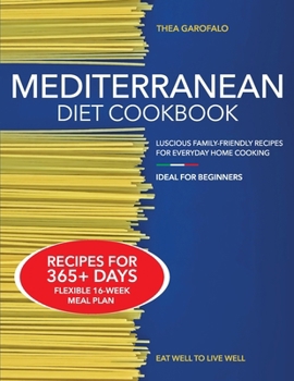 Paperback Mediterranean Diet Cookbook Book