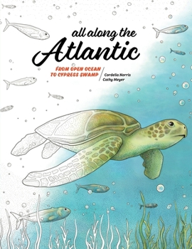 Paperback All Along the Atlantic: From Open Ocean to Cypress Swamp Book