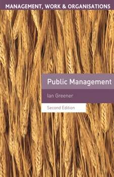 Paperback Public Management Book