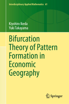 Hardcover Bifurcation Theory of Pattern Formation in Economic Geography Book