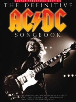 Paperback The Definitive AC/DC Songbook Book