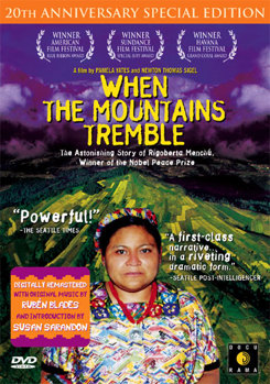 DVD When The Mountains Tremble Book