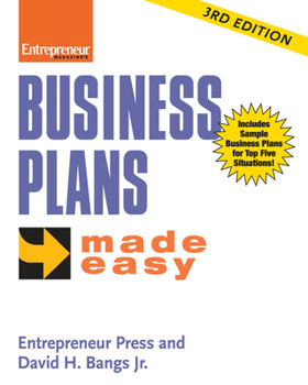 Paperback Business Plans Made Easy: A Pow's Journey Book