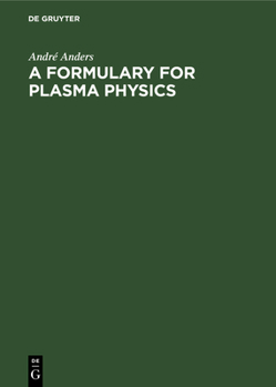 Hardcover A Formulary for Plasma Physics [German] Book