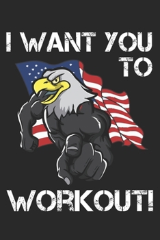 Paperback I Want You To Workout: 120 Squared Pages Book