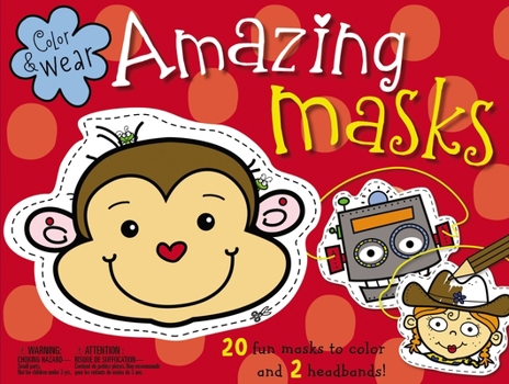 Paperback Amazing Masks Book