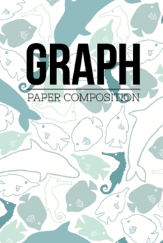 Graph Paper Composition: Graph Paper 6" x 9" Quad Ruled 4x4,Grid Paper for school student,office,kids Notebooks
