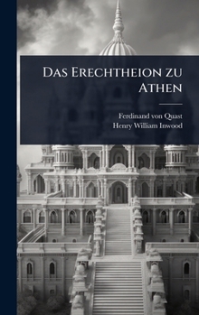 Hardcover Das Erechtheion zu Athen [German] Book