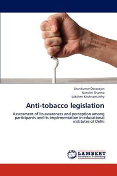 Paperback Anti-tobacco legislation Book