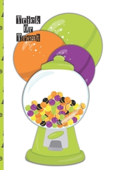 Halloween Lined Journal: 6 x 9 inch 120 Pages Dot Grid Journal Diary Notebook for Adults and Kids who love Halloween, Harvest and Autumn (Tricks And Treats Journals)