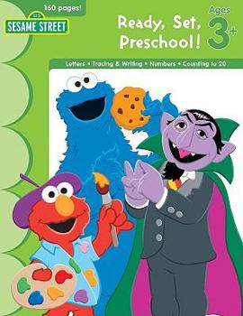 Paperback Sesame Street Ready, Set, Preschool! Workbook Book