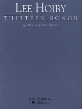 Paperback Thirteen Songs: Voice and Piano Book