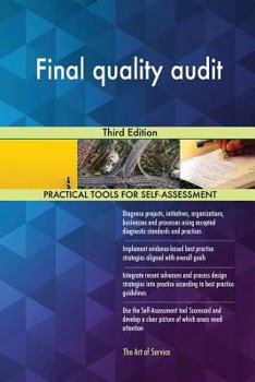 Paperback Final quality audit: Third Edition Book