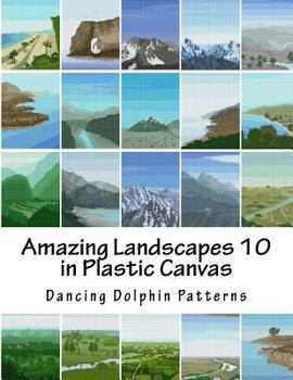 Paperback Amazing Landscapes 10: in Plastic Canvas Book