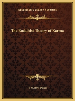 The Buddhist Theory Of Karma