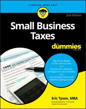 Paperback Small Business Taxes for Dummies Book