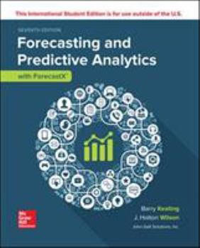 Paperback FORECASTING AND PREDICTIVE ANALYTICS WITH FORECAST X (TM) Book