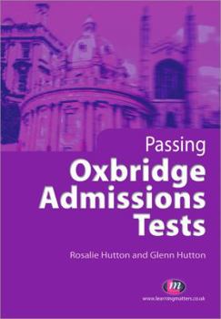 Paperback Passing Oxbridge Admissions Tests Book