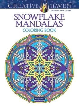 Paperback Creative Haven Snowflake Mandalas Coloring Book