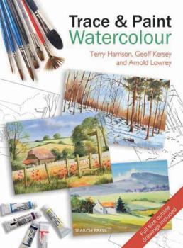 Paperback Trace & Paint Watercolour Book