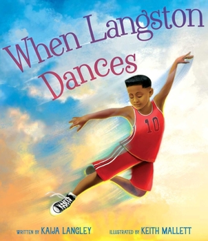 Hardcover When Langston Dances Book